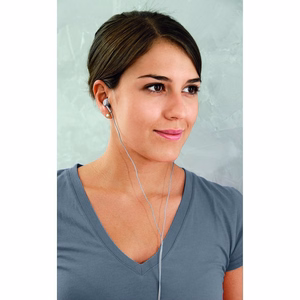 THOMSON wire earphones Jack 3,5 mm with microphone EAR3005GY gray
