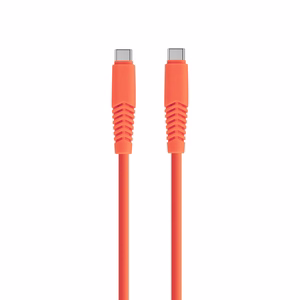 Setty kaapeli USB-C - USB-C 1,5 m 2,1A KSC-C-1.5210 oranssi