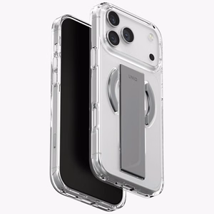 Uniq Heldro Air Suojakuori iPhone 17 Pro Max:lle Magclick Charging - läpinäkyvä