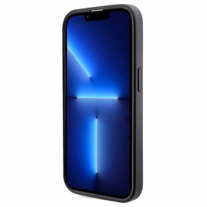 Guess 4G Printed Stripes MagSafe suojakuori iPhone 15 Pro Max:lle - musta
