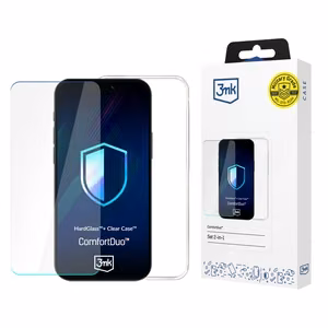 3mk ComfortDuo kirkas suojasarja kuori + lasi Samsung Galaxy M34 5G - kirkas