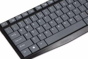 iBOX Eris USB näppäimistö, harmaa/musta