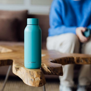 Quokka Solid ruostumattomasta teräksestä valmistettu termospullo, 510 ml, Jade Green