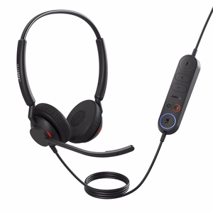 Jabra Engage 40 – langallinen USB-A-stereokuulokemikrofoni johtosäätimellä, Microsoft Teams -sertifioitu