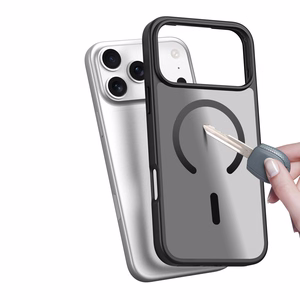 DUX DUCIS YIND Suojakuori (avoin rengas) iPhone 17 Pro Max:lle - Musta