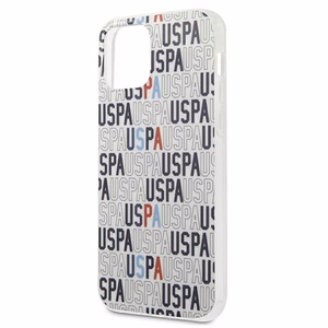 US Polo USHCP12SPCUSPA6 Logo Mania Collection suojakuori laitteelle iPhone 12 mini 5.4", valkoinen