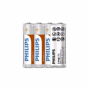 Akku PHILIPS AAA LR03 LONGLIFE 4kpl Power Alkaline