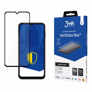 3mk HardGlass Max reinforced full coverage tempered glass black for Samsung Galaxy M34 5G
