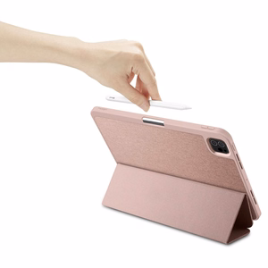 Spigen Urban Fit Suojakuori iPad Pro 11 5 / 6 / 2024-2025 -lle - vaaleanpunainen