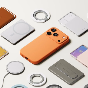 Ringke Silikoninen Magneettinen MagSafe Suojakuori iPhone 17 Pro Max:lle - Oranssi
