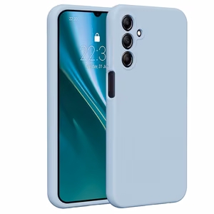 Etteri Silicone case for Samsung Galaxy A15 4G / A15 5G light blue