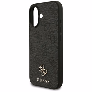 GUESS 4G Small Classic Logo MagSafe -suojakuori iPhone 17 - musta