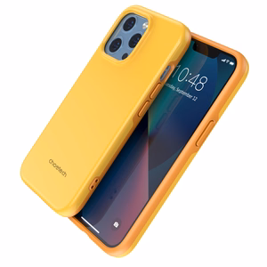 Choetech MFM Anti-drop Case Cover iPhone 13 Pro Max oranssi (PC0114-MFM-YE)