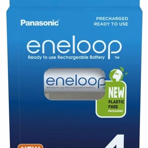 Ladattavat paristot PANASONIC ENELOOP AA 2000 mAh 4 kpl (BK-3MCDE/4CP)