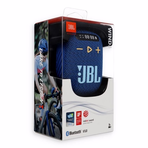 Langaton kaiutin JBL Wind 3 ohjaustangon pidikkeellä sininen