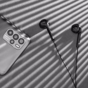 Kruger&Matz C2 USB-C-nappikuulokkeet mikrofonilla, mustat