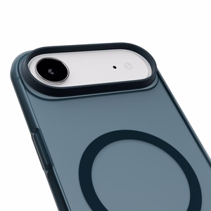 Puro Daylight MagSafe-yhteensopiva silikoninen suojakuori iPhone 17 Air:lle - läpikuultava turkoosi