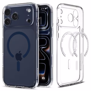 Spigen Ultra Hybrid MagSafe Suojakuori iPhone 17 Prolle - Kirkas Laivastonsininen