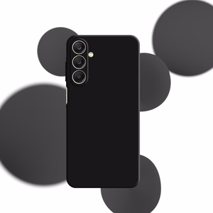 3mk Silikoninen Suojakuori Samsung Galaxy A26 5G:lle - Musta