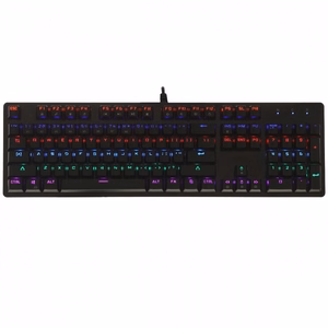 ART langallinen mekaaninen näppäimistö USB A QWERTY LED AK-51 musta