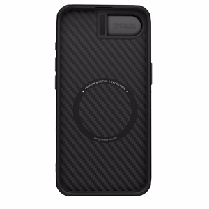 Nillkin CarboProp Magnetic Case with Camera Cover and Stand for iPhone 16e / 17e - Black