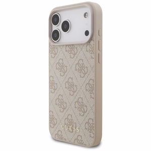 Guess 4G Classic suojakuori mallille iPhone 17 Pro Max / 18 Pro Max – väri: vaaleanpunainen