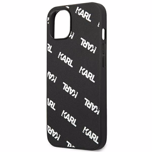 Karl Lagerfeld Allover kotelo iPhone 13 mini - musta