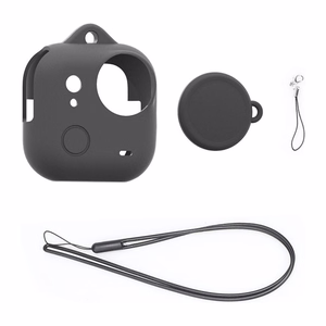 Silicone Lens Cover + PULUZ Case for Insta360 GO Ultra