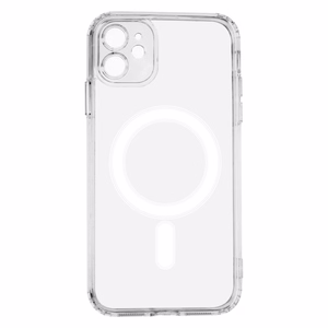 Anti Shock 1,5 mm Mag -suojakuori iPhone 11 läpinäkyvä kamerasuojalla