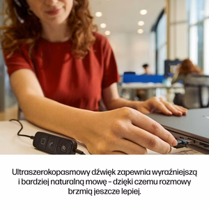HP Poly Mission 625 USB langallinen kuulokemikrofoni