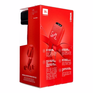 Langaton kaiutin JBL Wind 3 ohjaustangon pidikkeellä punainen