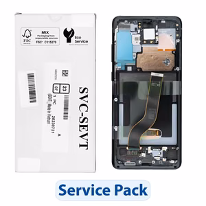 ServicePack LCD-näyttö SAMSUNG S20 Plus G985F GH82-31442A