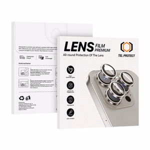 Kameran linssin suojalasi Tel Protect 3D Lens kameralle iPhone 15/15 Plus kirkas (2 kpl)