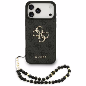 Guess 4G Strap 4G Classic Logo case for iPhone 17 Pro Max - black