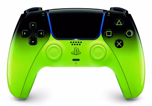 Sony DualSense black, green Bluetooth/USB gamepad analogue/digital PlayStation 5