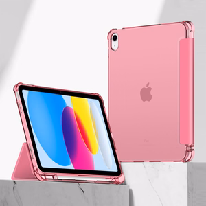 Tech-Protect SC Pen Hybrid Case for iPad 10 / 2022 - Pink - Transparent