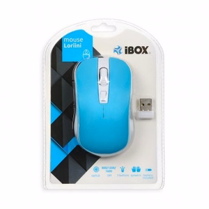 iBox LORIINI hiiri molempikätinen RF langaton optinen 1600 DPI