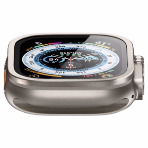 Spigen Glas.tR Slim Pro Tempered Glass for Apple Watch Ultra (49mm) - Beige
