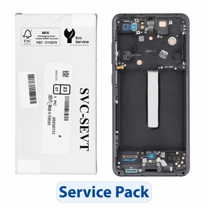 ServicePack LCD-näyttö SAMSUNG S21 FE G990B GH82-26420A