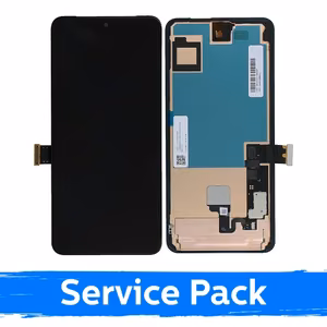 LCD Display Compatible with Google Pixel 8 Pro black with frame (Service Pack)