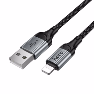 Hoco X121 kaapeli USB C - Lightning PD 27W 1,5 m musta