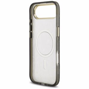 Guess Python Pattern MagSafe Suojakuori iPhone Air:lle musta