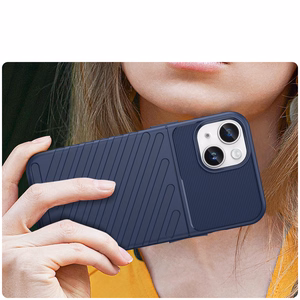 Thunder Case iPhone 14 sininen panssaroitu kotelo