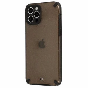 Armor Glitter Suojakuori iPhone 12 Pro Max musta