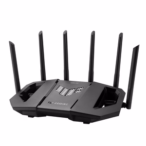 Asus TUF Gaming BE9400 langaton reititin, Wi-Fi 7 (802.11be), 9400 Mbit/s, Ethernet WAN RJ-45, Ethernet LAN, 4x LAN-porttia, USB-portti