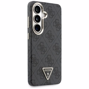 Guess suojakuori 4G Triangle Logo MagSafe Samsung Galaxy S26:lle musta