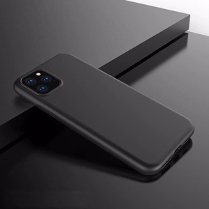 Soft Case Joustava geelikotelo suojus iPhone 14 Pro Max musta