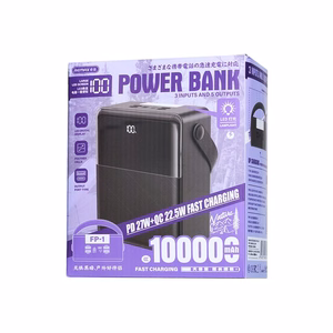 Remax FP-1 varavirtalähde 22,5W 100000 mAh musta