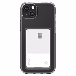 Spigen Crystal Slot Suojakuori iPhone 15 Plus:lle - Kirkas