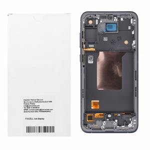 REWA OLED LCD-näyttö kehyksellä SAMSUNG A55 -puhelimelle, musta